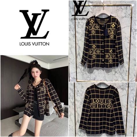 louis vuitton knitted cardigans.